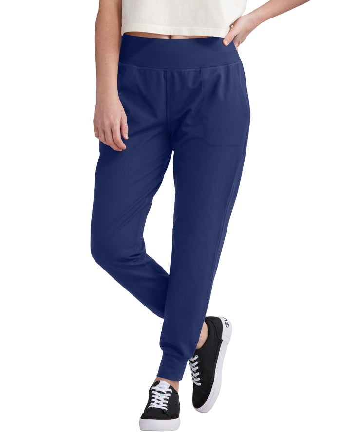 Champion Joggingbroek Dames - Donkerblauw - Soft Touch ( 438761-LXZ )